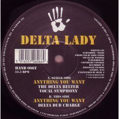 Delta Lady - Delta Lady - Anything You Want - Hard Hands