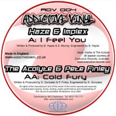 Haze & Implex - Haze & Implex - I Feel You - Addictive Vinyl UK