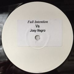 Full Intention Vs Joey Negro - Full Intention Vs Joey Negro - Untitled - Not On Label (Full Intention), Not On Label (Joey Negro)