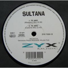 Sultana - Sultana - Te Amo - ZYX