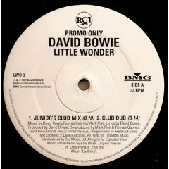 David Bowie - David Bowie - Little Wonder - RCA