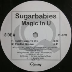 Sugarbabies - Sugarbabies - Magin In U / Saved - Quality Music