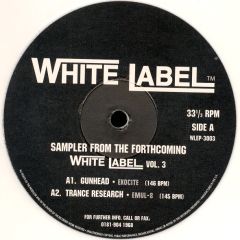 Various Artists - Various Artists - White Label Vol. 3 (Sampler) (White Vinyl) - White Label