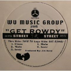 Wu Music Group - Wu Music Group - Get Rowdy - AV8