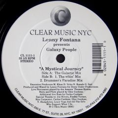 Lenny Fontana Presents - Lenny Fontana Presents - Galaxy People (Mystical Journey) - Clear Music Nyc