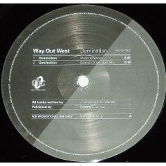 Way Out West - Way Out West - Domination - Way Out West