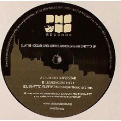 Slater Hogan & John Larner - Slater Hogan & John Larner - Ghetto EP - Photo