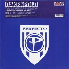 Paul Oakenfold - Paul Oakenfold - Sex N Money / Not Over (Two) - Perfecto
