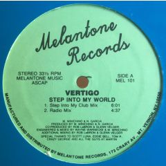 Vertigo - Vertigo - Step Into My World - Melantone Records