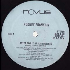 Rodney Franklin - Rodney Franklin - Gotta Give It Up - Novus