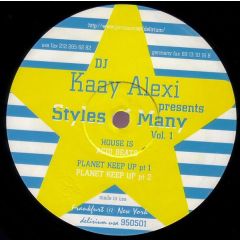 DJ Kaay Alexi - DJ Kaay Alexi - Styles Of Many Vol. 1 - Delirium Usa