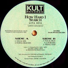 Gena Bess - Gena Bess - How Hard I Search - Kult Records