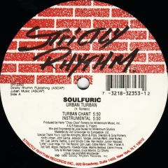 Soulfuric - Soulfuric - Urban Turban - Strictly Rhythm