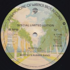 Bootsy's Rubber Band - Bootsy's Rubber Band - Bootzilla - Warner Bros