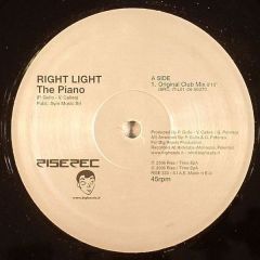 Right Light - Right Light - The Piano - Rise
