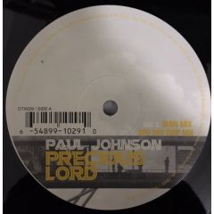 Paul Johnson - Paul Johnson - Precious Lord - Dust Traxx
