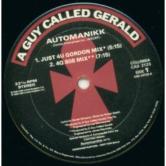 A Guy Called Gerald - A Guy Called Gerald - Automanik (Remixes) - CBS
