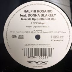 Ralphi Rosario Feat Donna Blakely - Ralphi Rosario Feat Donna Blakely - Take Me Up (Gotta Get Up) - ZYX