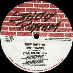 New Rhythm - New Rhythm - Time Travel - Strictly Rhythm