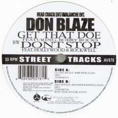 Don Blaze - Don Blaze - Get That Doe - AV8