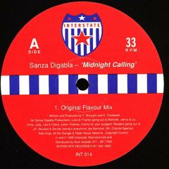 Sanza Digabla - Sanza Digabla - Midnight Calling - Interstate