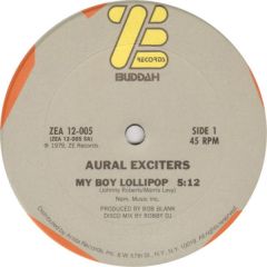 Aural Exciters - Aural Exciters - My Boy Lollipop - Ze Records
