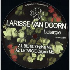 Larisse Van Doorn - Larisse Van Doorn - Letargie - Natural Rhythm
