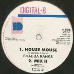Shabba Ranks - Shabba Ranks - House Mouse - Digital B