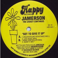 Jamerson - Jamerson - Got To Give It Up - Happy
