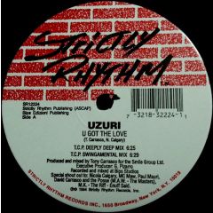 Uzuri - Uzuri - U Got The Love / Shake - Strictly Rhythm