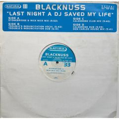 Blacknuss - Blacknuss - Last Night A DJ Saved My Life - Satira