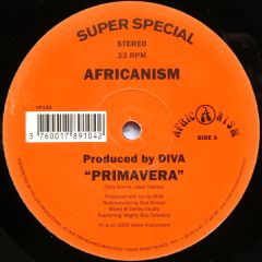 Africanism - Africanism - Primavera / Soul Conga - Yellow Productions