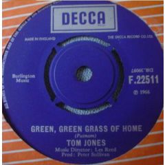 Tom Jones - Tom Jones - Green, Green Grass Of Home - Decca