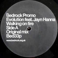Evolution Feat. Jayn Hanna - Evolution Feat. Jayn Hanna - Walking On Fire - Bedrock Records