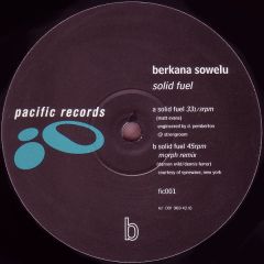 Berkana Sowelu - Berkana Sowelu - Solid Fuel - Pacific Records