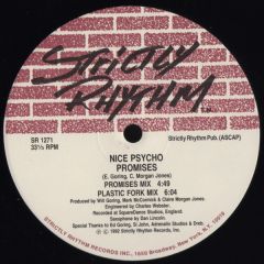 Nice Psycho - Nice Psycho - Tonite / Promises - Strictly Rhythm