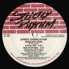 Dance Syndication - Dance Syndication - Space - Strictly Rhythm