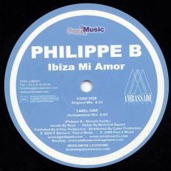 Philippe B - Philippe B - Ibiza Mi Amor - Ambassade