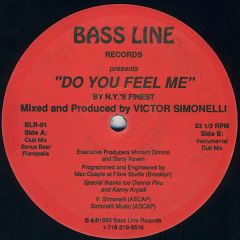 Victor Simonelli - Victor Simonelli - Do You Feel Me - Bassline