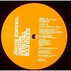 Kenneth Thomas Presents - Kenneth Thomas Presents - Orange Room - Hope 
