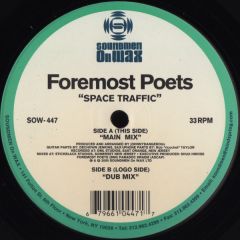 Foremost Poets - Foremost Poets - Space Traffic - Soundmen On Wax