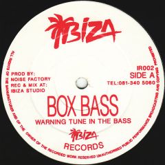 Noise Factory - Noise Factory - Box Bass (Warning Tune In The Bass) - Ibiza