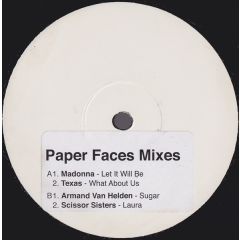 Various Artists - Various Artists - Paper Faces Mixes - White