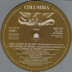 B.G. The Prince Of Rap - B.G. The Prince Of Rap - Take Control Of The Party - Columbia