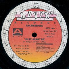 Lachandra - Lachandra - Just Started - Movin