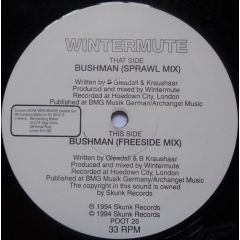 Wintermute - Wintermute - Bushman - Skunk Records