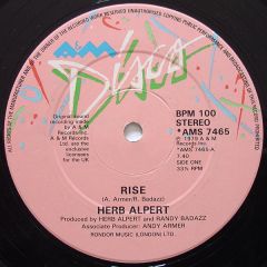 Herb Alpert - Herb Alpert - Rise - A&M