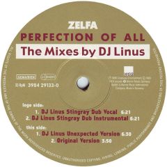 Zelfa - Zelfa - Perfection Of All (Remixes) - WEA