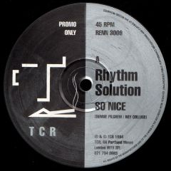 Rhythm Solution - Rhythm Solution - Don't Stop - TCR