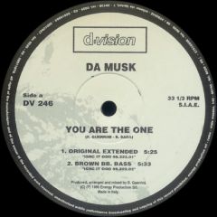 Da Musk - Da Musk - You Are The One - D:vision Records